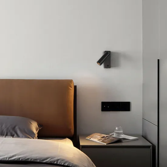 Modern Nordic Mini Home Decoration Bedroom Reading Desktop Night Aluminum PVC Wake up LED Table Lamp
