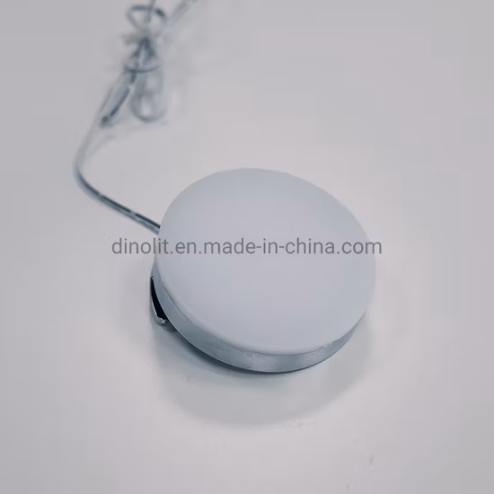 Lampada da toilette a LED rotonda impermeabile per illuminazione da bagno per specchio a parete o mobili da bagno con armadietto con certificazione CE RoHS IP44 (agganciando direttamente allo specchio)